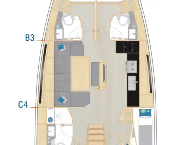 Verhuur Zeilboot Hanse met vaarbewijs