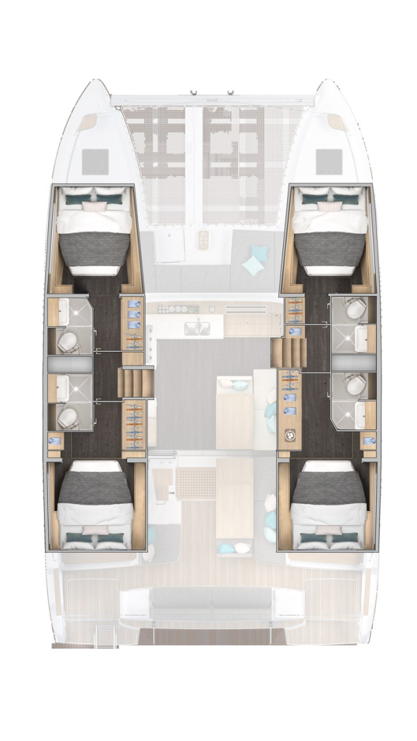 Lagoon Lagoon 43 te huur van particulier of professional in Seget Donji