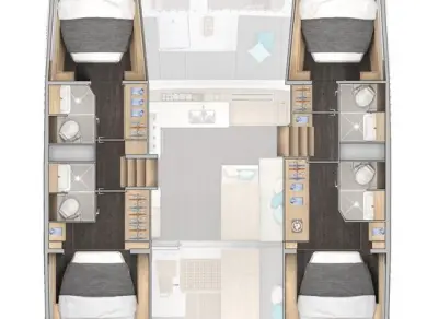 Bootverhuur Lagoon Lagoon 43 in Seget Donji via SamBoat