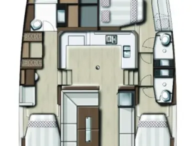 Jachthuur in Pirovac - Bali Bali Catspace Voile via SamBoat