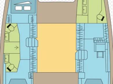 Verhuur Catamaran Excess met vaarbewijs