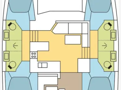 Huur Catamaran met of zonder schipper Fountaine Pajot in Bas du Fort