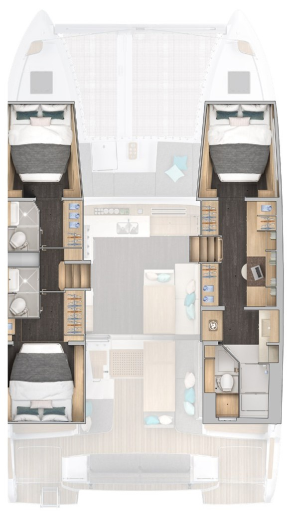 Bootverhuur Parham Town goedkoop Lagoon 43