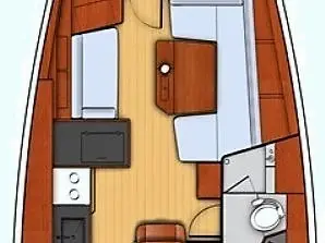 Bénéteau Oceanis 41.1 te huur van particulier of professional in Gouviá