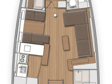 Huur Zeilboot met of zonder schipper Bénéteau in Kaštela