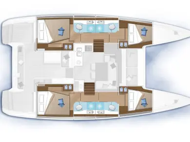 Lagoon Lagoon 40 te huur van particulier of professional in Kaštela