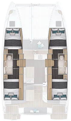 Huur een Lagoon Lagoon 38 in Néa Péramos