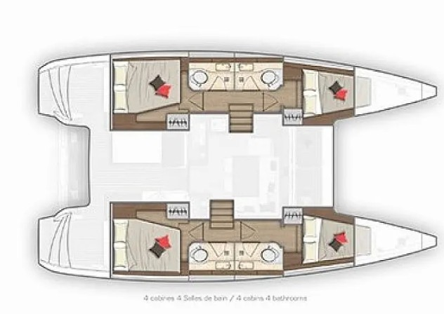 Huur Catamaran met of zonder schipper Lagoon in Préveza