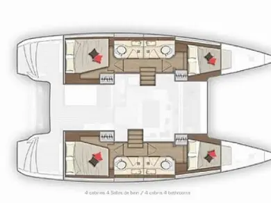 Huur Catamaran met of zonder schipper Lagoon in Préveza