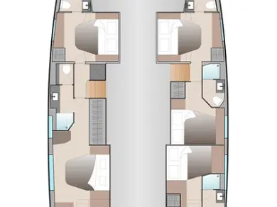 Huur Catamaran met of zonder schipper Fountaine Pajot in Road Town