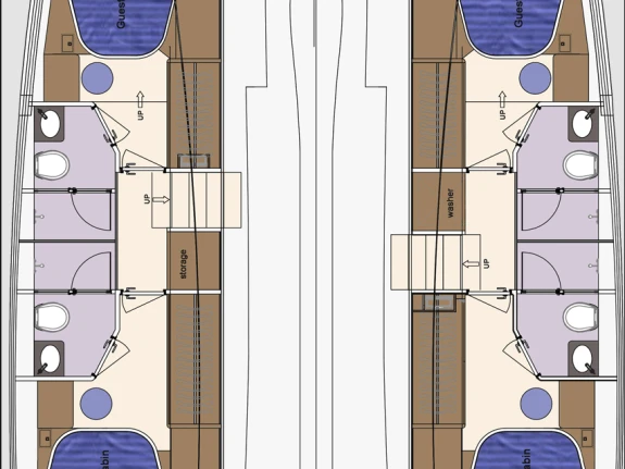 Bootverhuur HeySea Seaview 50 in Marsh Harbour via SamBoat