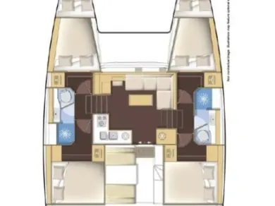Verhuur Catamaran Lagoon met vaarbewijs