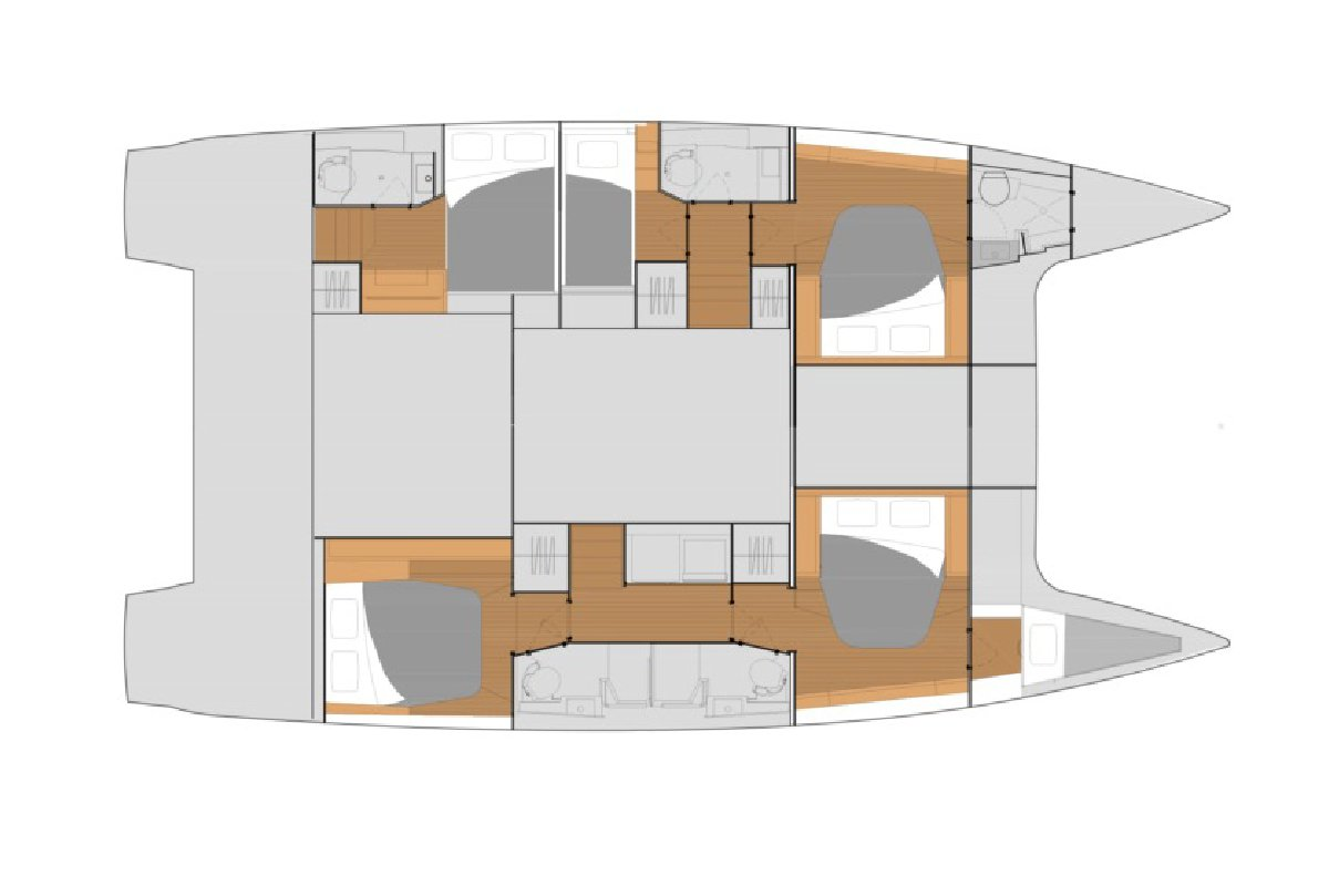 Verhuur Catamaran in Adaköy - Fountaine Pajot Tanna 47