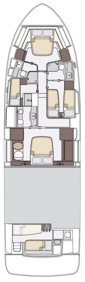 Huur een Azimut Azimut Magellano 66 in Seget Donji