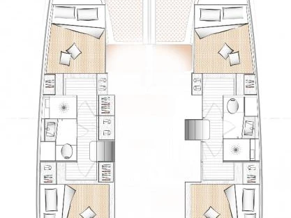 Huur Catamaran met of zonder schipper Excess in Toulon
