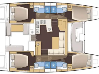 Lagoon Lagoon 450 te huur van particulier of professional in Parish of Saint George