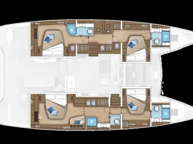 Lagoon Lagoon 55 te huur van particulier of professional in Parham Town