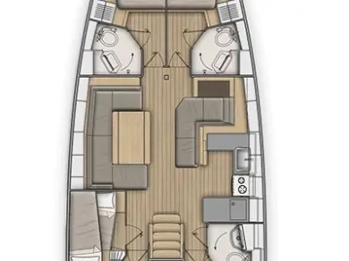 Bootverhuur Capo d'Orlando goedkoop Oceanis 51.1