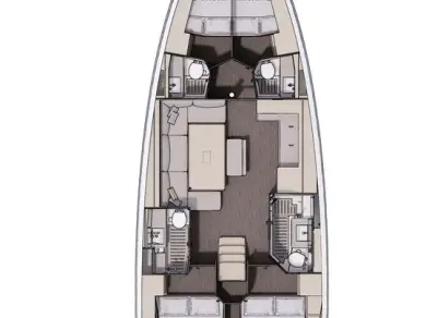 Verhuur Zeilboot in Cagliari - Dufour Dufour 470