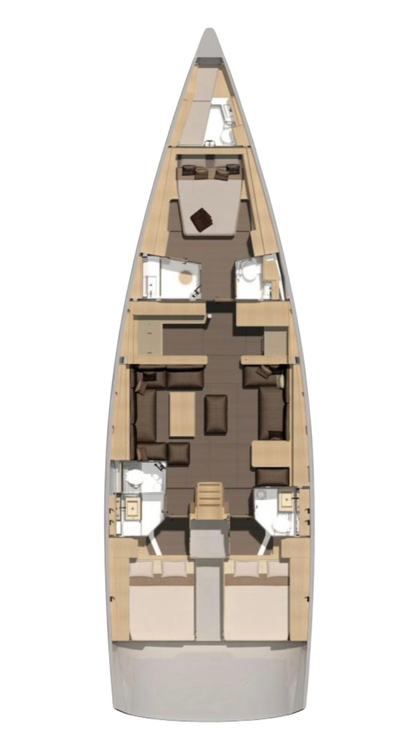 Verhuur Zeilboot Dufour met vaarbewijs