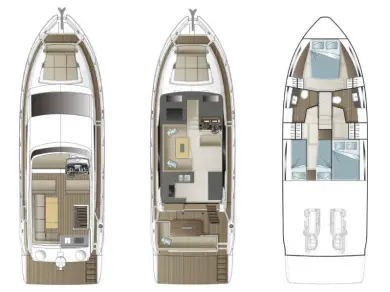 Jachthuur in Dubrovnik - Sealine Sealine F430 via SamBoat