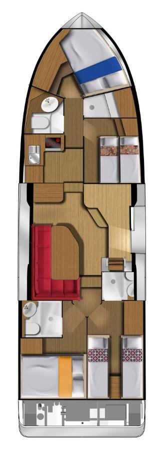 Huur een Houseboat Holidays Italia S.R.L. Minuetto 8 in Casale sul Sile