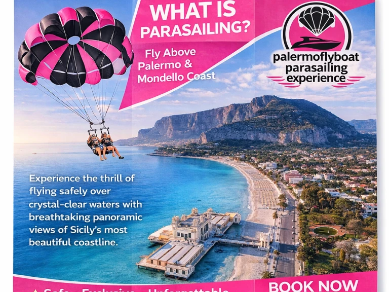 Bootverhuur Palermo goedkoop Parasailing 36