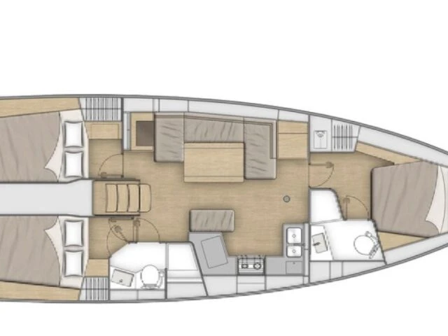Verhuur Zeilboot Bénéteau met vaarbewijs