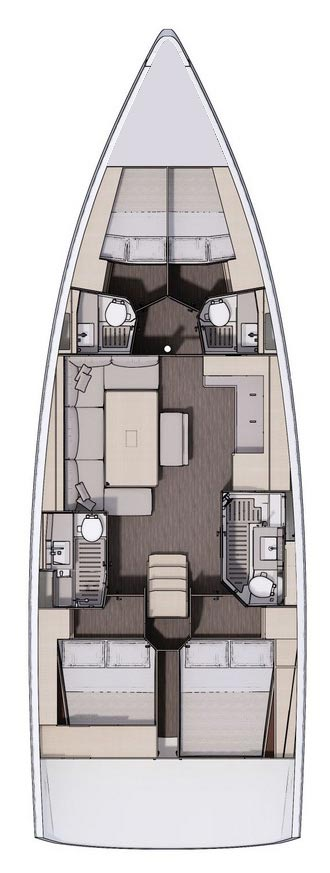 Verhuur Zeilboot Dufour met vaarbewijs
