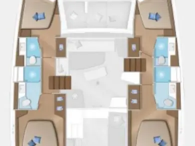 Lagoon Lagoon 42 te huur van particulier of professional in Trogir