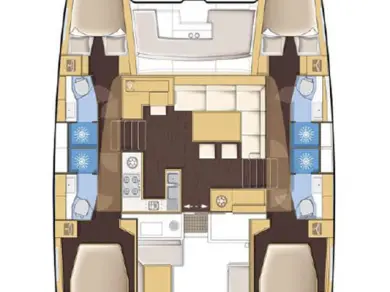 Huur Catamaran met of zonder schipper Lagoon in Seget Donji