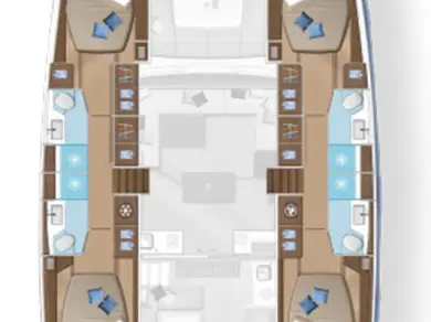 Huur Catamaran met of zonder schipper Lagoon in Seget Donji