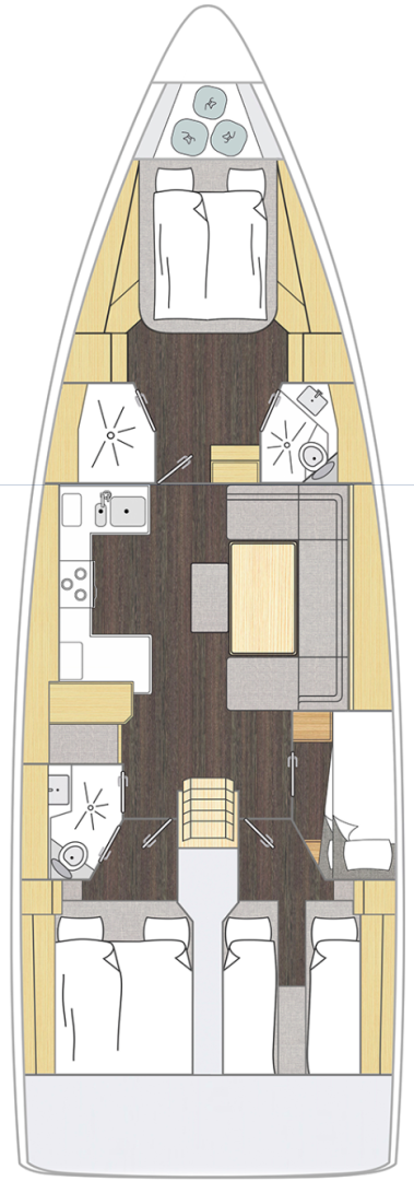 Huur Zeilboot met of zonder schipper Bavaria in Split