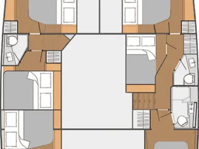 Bootverhuur Fountaine Pajot Saba 50 in Trogir via SamBoat