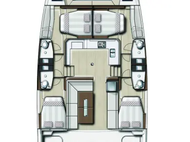 Huur Catamaran met of zonder schipper Bali in Pirovac