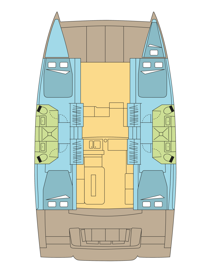 Verhuur Catamaran in Nassau - Bali Bali 4.2