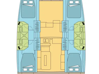 Verhuur Catamaran in Nassau - Bali Bali 4.2