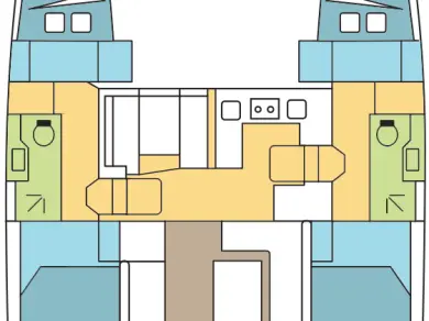 Nautitech Nautitech 40 te huur van particulier of professional in Bas du Fort