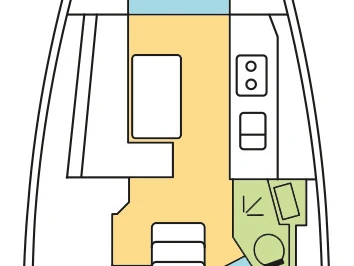 Verhuur Zeilboot in Zaton - Bénéteau Oceanis 38.1