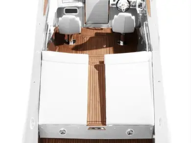 Verhuur Motorboot Frauscher met vaarbewijs