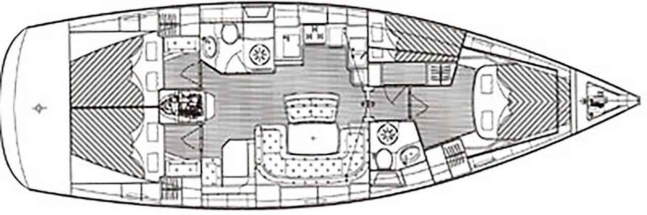 Bootverhuur Ávdira goedkoop Cruiser 46