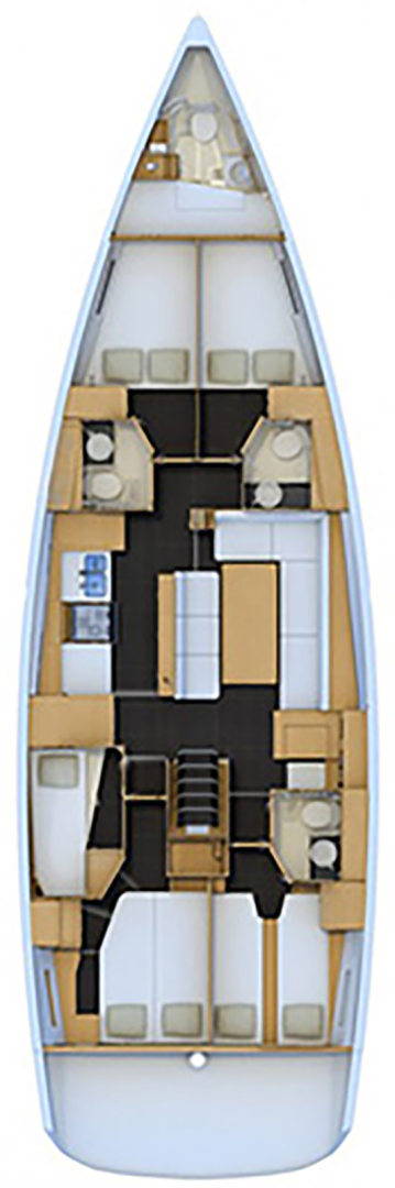 Jachthuur in Deme of Volos - Jeanneau Jeanneau 54 via SamBoat