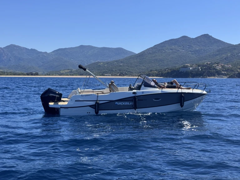 Huur Motorboot met of zonder schipper Quicksilver in Propriano