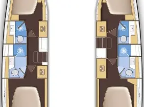 Verhuur Catamaran in Saint-Raphaël - Lagoon Lagoon 42