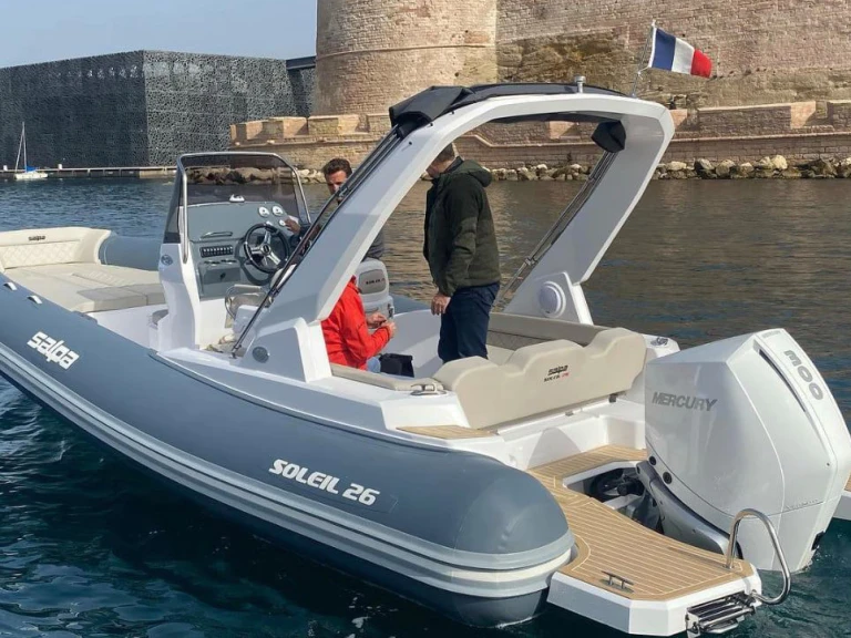 Bootverhuur Salpa Salpa Soleil 26 in Bandol via SamBoat