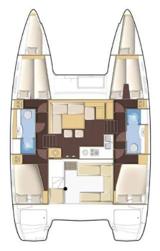 Jachthuur in Trogir - Lagoon Lagoon 400 S2 via SamBoat