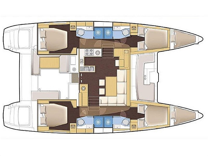 Huur een Lagoon Lagoon 450 F in Álimos