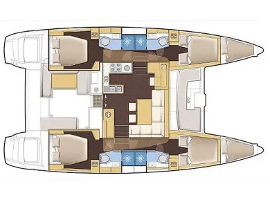 Huur een Lagoon Lagoon 450 F in Álimos