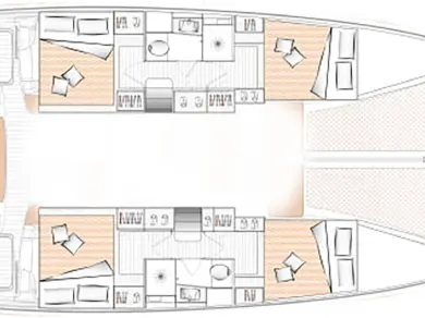 Verhuur Catamaran Excess met vaarbewijs