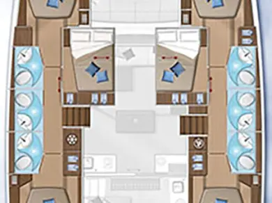 Verhuur Catamaran in Álimos - Lagoon Lagoon 50